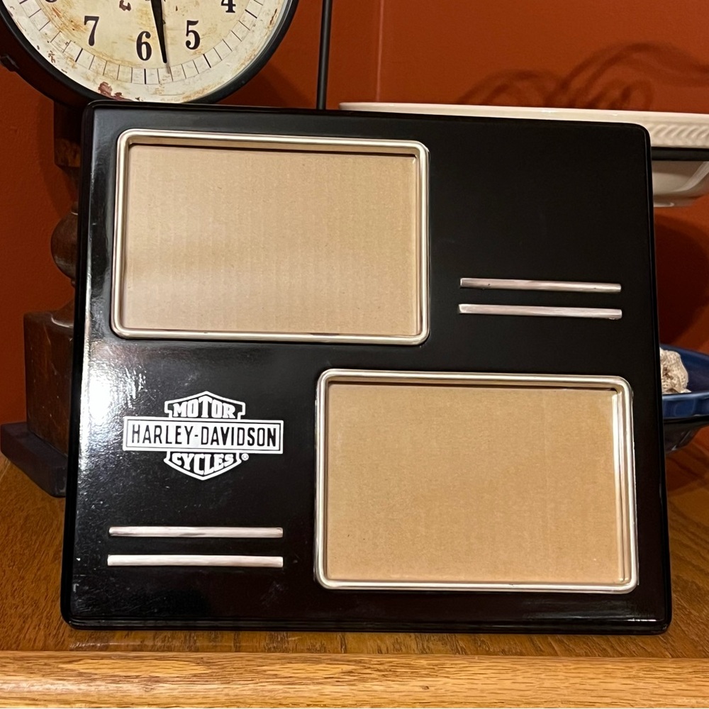 Harley-Davidson® 4x6 Black Resin Photos Frame -Bar & Shield Logo - Picture 8 of 12